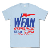 Dusty Blue wfan sports radio new york Classic Tee - lanVoArt