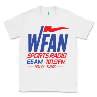 White wfan sports radio new york Classic Tee - lanVoArt