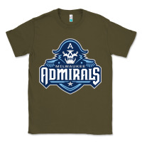 Army Green milwaukee admirals Classic Tee - lanVoArt