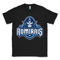 Black milwaukee admirals Classic Tee - lanVoArt