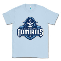 Dusty Blue milwaukee admirals Classic Tee - lanVoArt