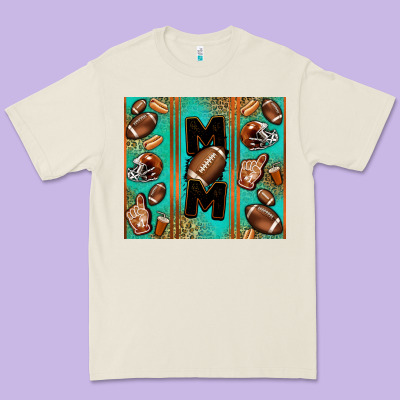 American Football Mom Premium Tee Designed By Jasminsmagicworld