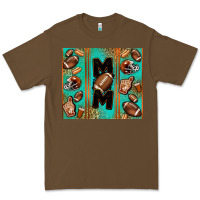 Cacao American football mom Premium Tee - Jasminsmagicworld