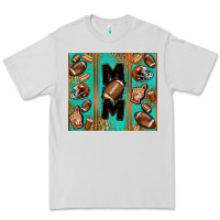 Dove Grey American football mom Premium Tee - Jasminsmagicworld