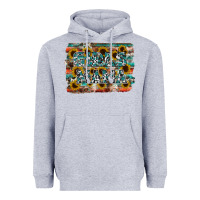 Heather Grey girls mama Heavyweight Hoodie - RacoonDesign