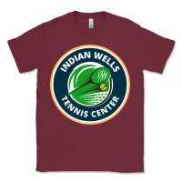 Burgundy indian wells tennis center Classic Tee - lanVoArt