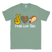 Sage Peace Love Tacos Classic Tee - Bettercallsaul