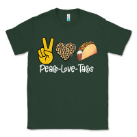 Sports Green Peace Love Tacos Classic Tee - Bettercallsaul