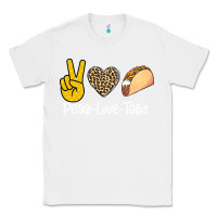 White Peace Love Tacos Classic Tee - Bettercallsaul