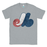 Heather Grey montreal expos Classic Tee - lanVoArt