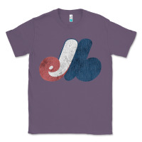Lavender montreal expos Classic Tee - lanVoArt