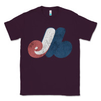 Plum montreal expos Classic Tee - lanVoArt