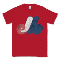 Red montreal expos Classic Tee - lanVoArt