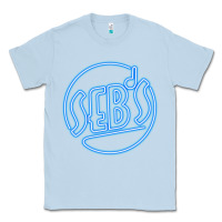 Dusty Blue seb's   la la land Classic Tee - lanVoArt