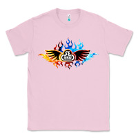 Bubblegum Pink se bikes bmx bicycle on fire sport blue red Classic Tee - lanVoArt
