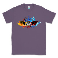 Lavender se bikes bmx bicycle on fire sport blue red Classic Tee - lanVoArt