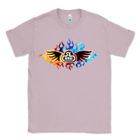 Lilac se bikes bmx bicycle on fire sport blue red Classic Tee - lanVoArt