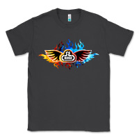 Smoke se bikes bmx bicycle on fire sport blue red Classic Tee - lanVoArt