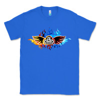 True Royal se bikes bmx bicycle on fire sport blue red Classic Tee - lanVoArt
