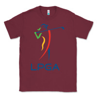 Burgundy lpga Classic Tee - lanVoArt