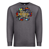 Charcoal Heather love needs no words 2 Premium Sweatshirt - RacoonDesign