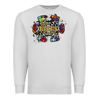 Dove Grey love needs no words 2 Premium Sweatshirt - RacoonDesign