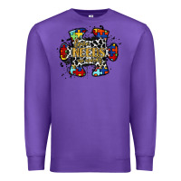 Purple love needs no words 2 Premium Sweatshirt - RacoonDesign