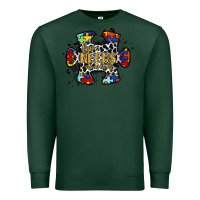 Sports Green love needs no words 2 Premium Sweatshirt - RacoonDesign