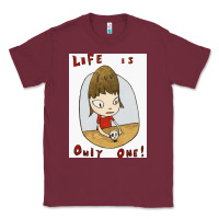 Burgundy life is only one Classic Tee - lanVoArt
