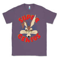 Lavender coyote super genius  1 Classic Tee - lanVoArt