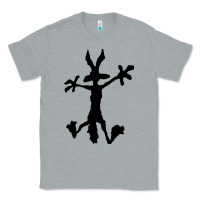 Heather Grey coyote's hole 2 Classic Tee - lanVoArt