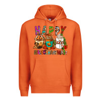 Carrot Happy hallothankmas coffee cups Premium Hoodie - FaDigitalArtStudio