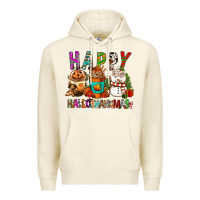 Tofu Happy hallothankmas coffee cups Premium Hoodie - FaDigitalArtStudio