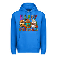 True Royal Happy hallothankmas coffee cups Premium Hoodie - FaDigitalArtStudio
