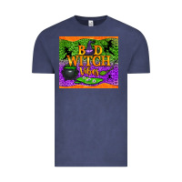 Vintage Denim Bad witch vibes Vintage Tee - NancyCooperArtShop