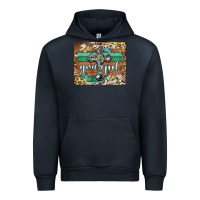 Navy grateful cross mousepad Urban Hoodie - BarkalooDesign