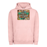 Pigment Salmon grateful cross mousepad Urban Hoodie - BarkalooDesign