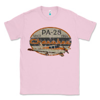 Bubblegum Pink piper cherokee pa 28 retro vintage design Classic Tee - lanVoArt