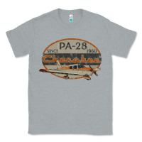 Heather Grey piper cherokee pa 28 retro vintage design Classic Tee - lanVoArt