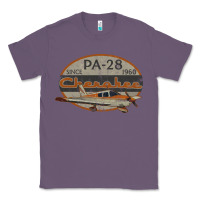 Lavender piper cherokee pa 28 retro vintage design Classic Tee - lanVoArt