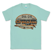 Seafoam piper cherokee pa 28 retro vintage design Classic Tee - lanVoArt