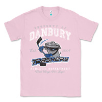 Bubblegum Pink property of danbury trashers Classic Tee - lanVoArt