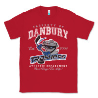 Red property of danbury trashers Classic Tee - lanVoArt