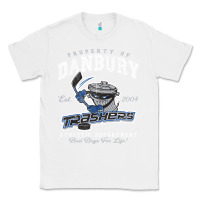 White property of danbury trashers Classic Tee - lanVoArt