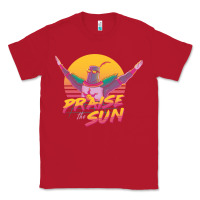 Red praise the sun Classic Tee - lanVoArt