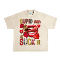 Sandshell Cupid can suck it Valentine'S Day Urban Heavy Tee - HowdyJamesFarm