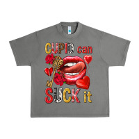 Cupid Can Suck It Valentine's Day Urban Heavy Tee | Teevron
