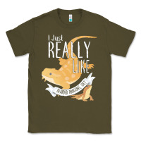 Army Green bearded dragons i just really like bearded dragons Classic Tee - lanVoArt