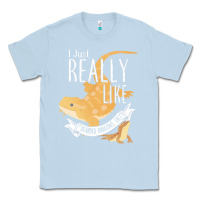 Dusty Blue bearded dragons i just really like bearded dragons Classic Tee - lanVoArt