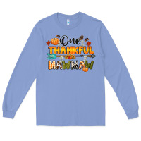 Colony Blue one thankful mawmaw Long Sleeve Tee - CowGirlArtShop